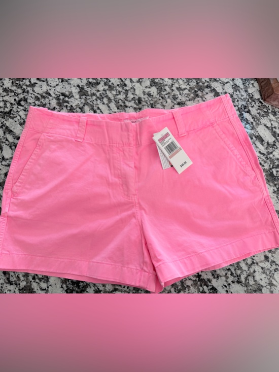 Vineyard Vines Pants - Vineyard Vines High-Rise Pink Chino Shorts